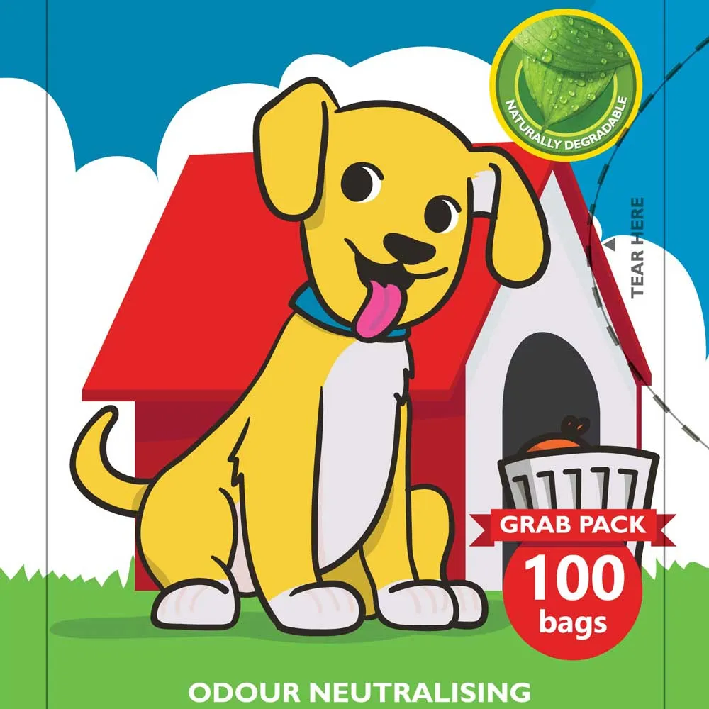 10% OFF: QuickGrab Fragranced Dog Litter Disposal Bags 100ct