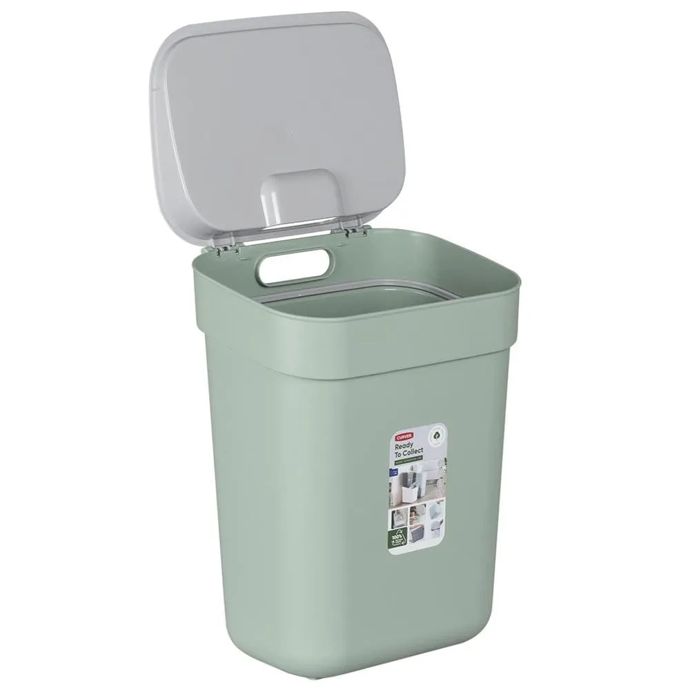 10L Ready to Collect Waste Separation Bin - Green