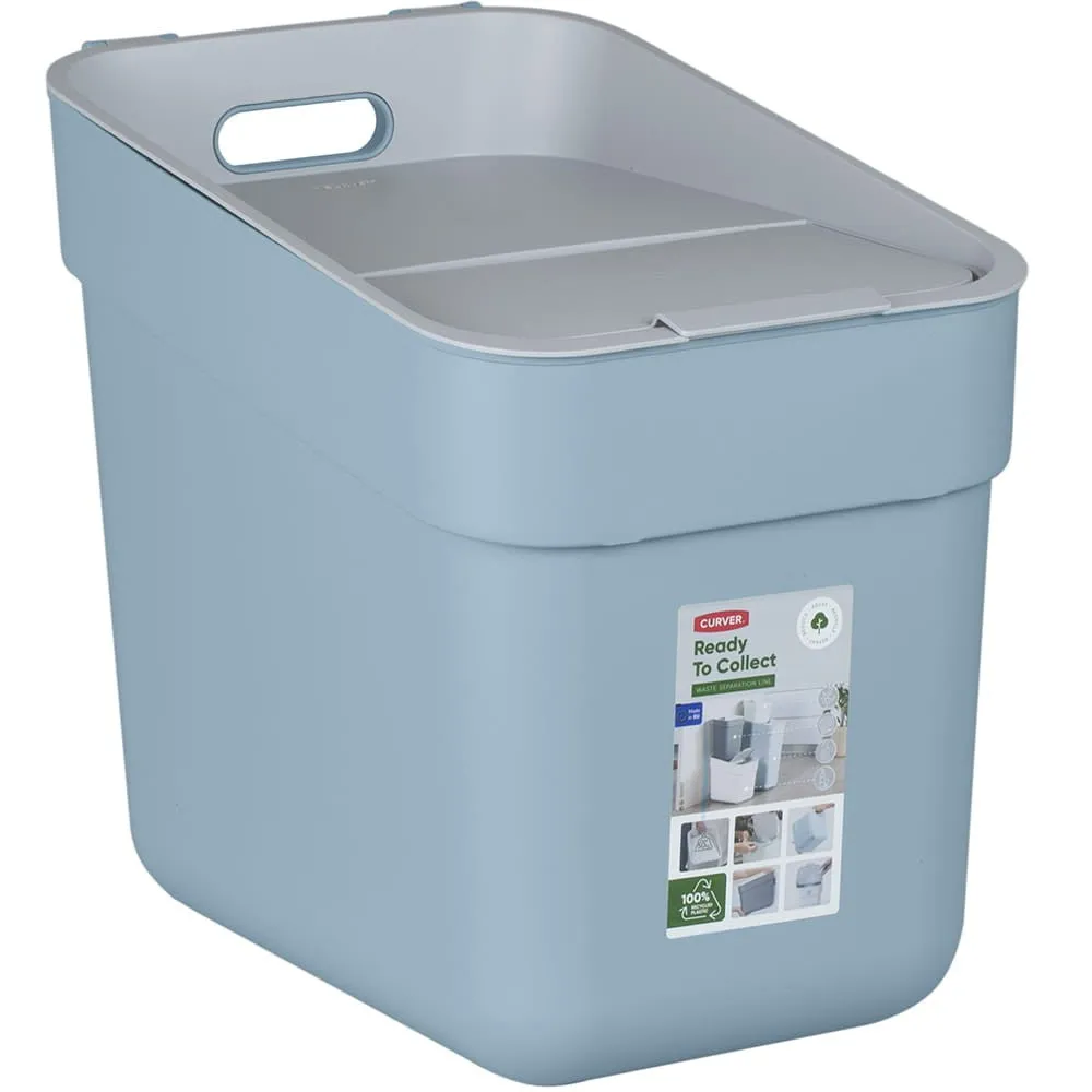 20L Ready to Collect Waste Separation Bin - Blue