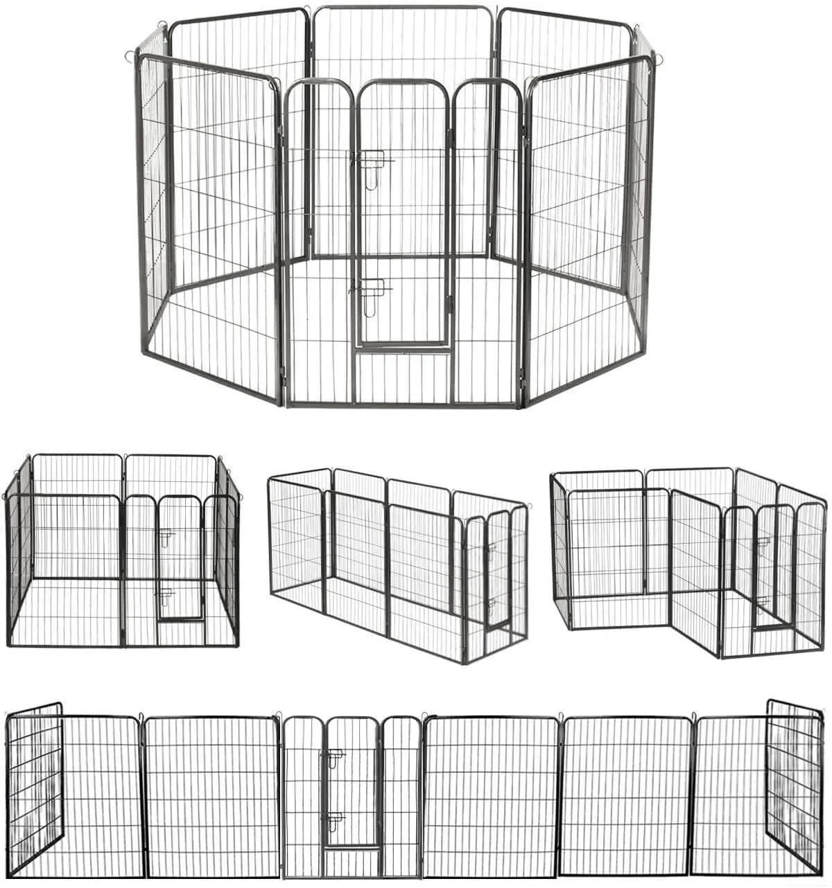 8 Panel Pet Playpen 100cm