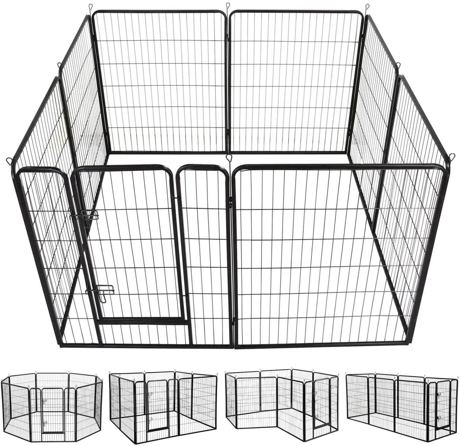 8 Panel Pet Playpen 100cm