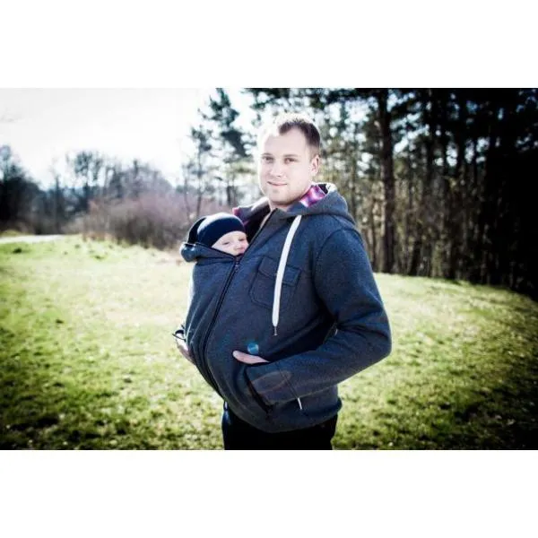 Angel Wings Babywearing Hoodie for Men