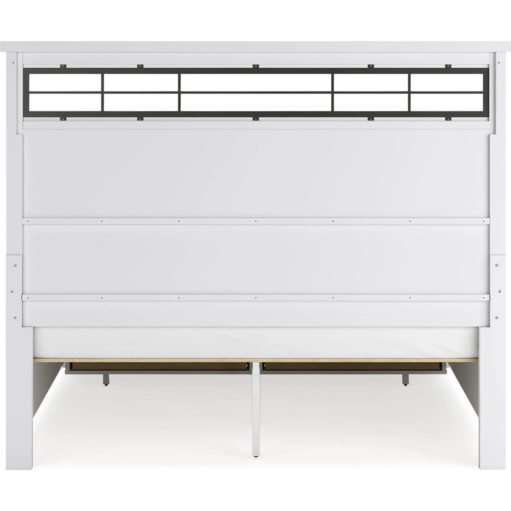 Ashbryn King Storage Bed - White/Natural