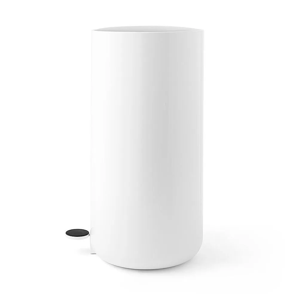 audo copenhagen (menu) | norm pedal bin 30 litre | gloss white - DC