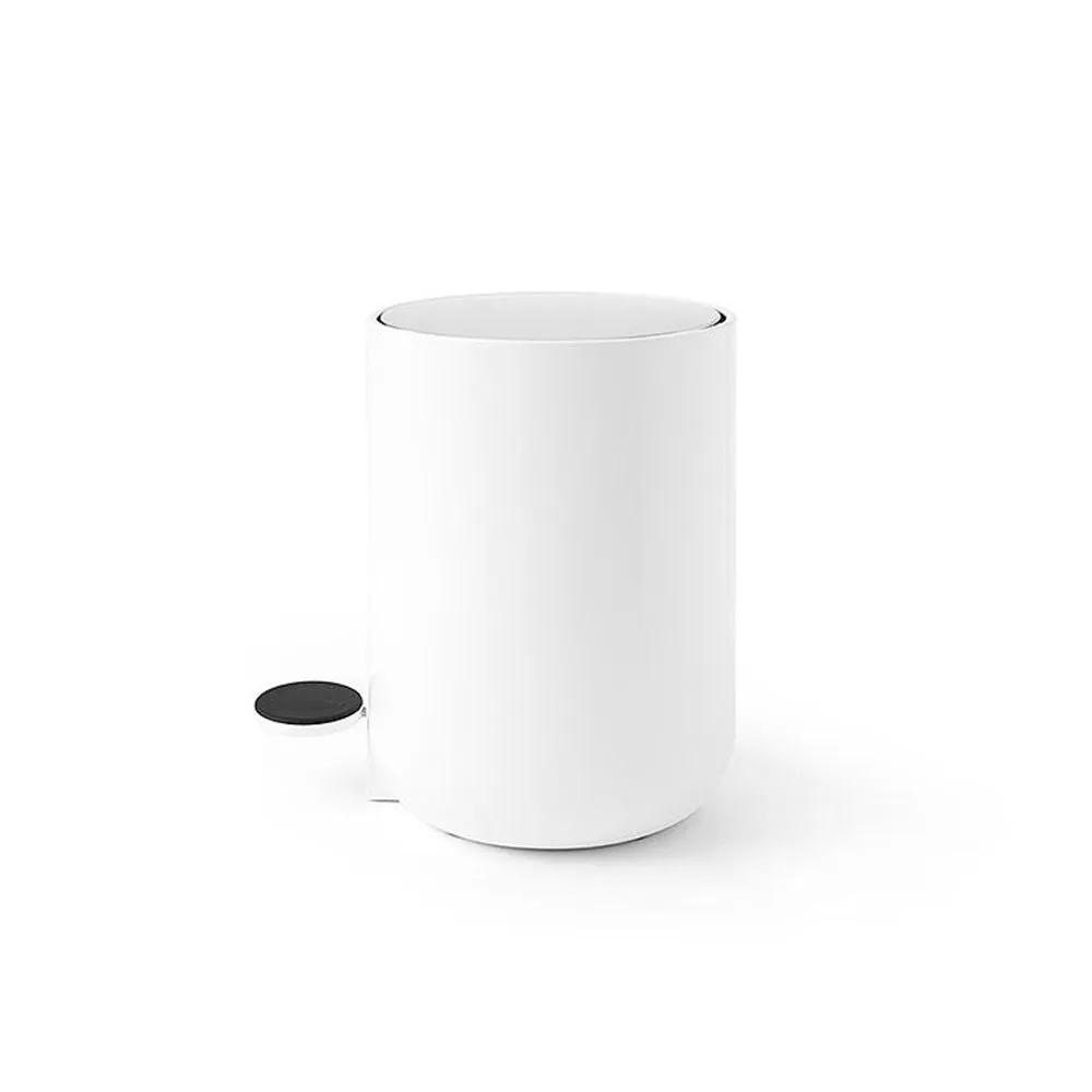 audo copenhagen (menu) | norm pedal bin 4 litre | gloss white - DC