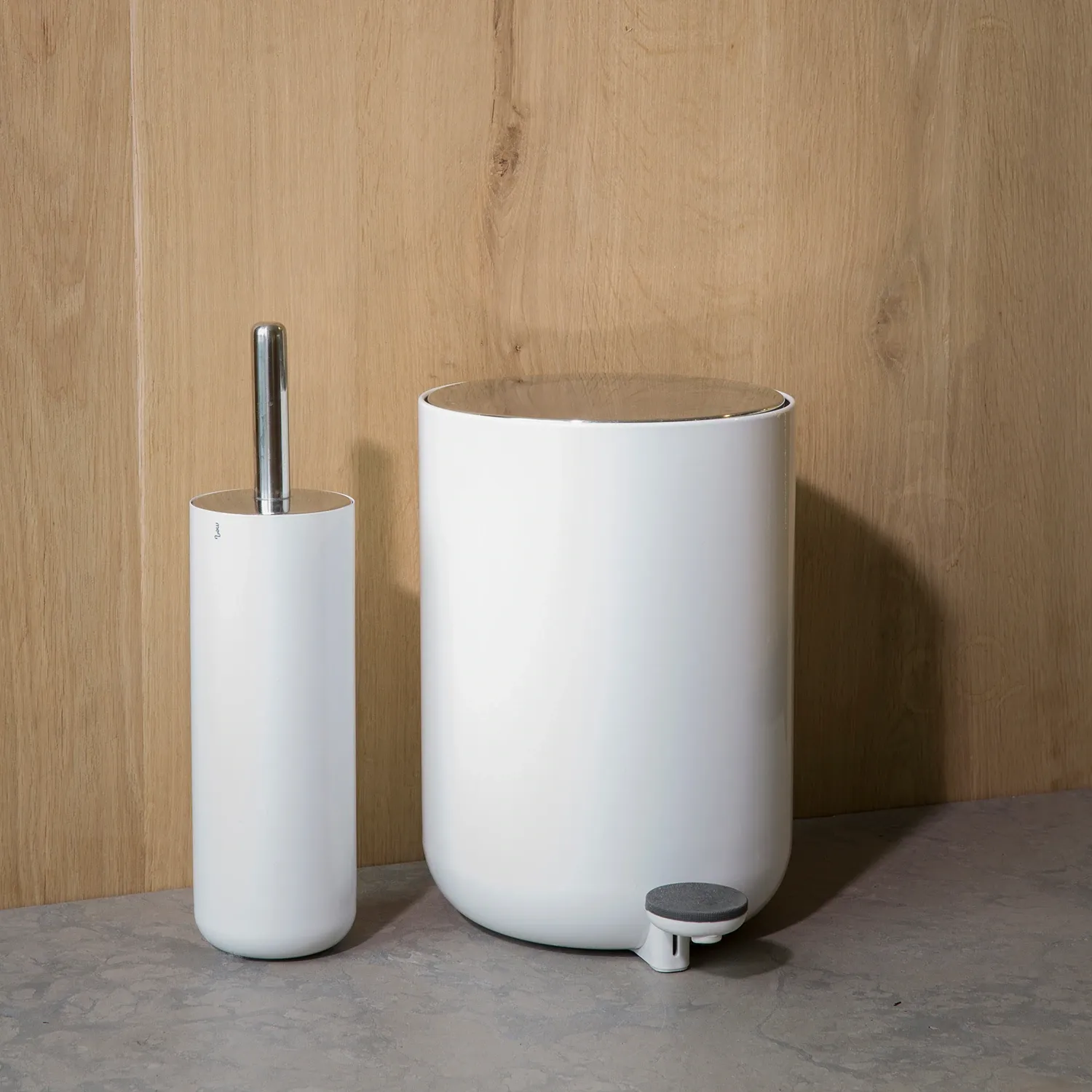 audo copenhagen (menu) | norm pedal bin 4 litre | gloss white - DC