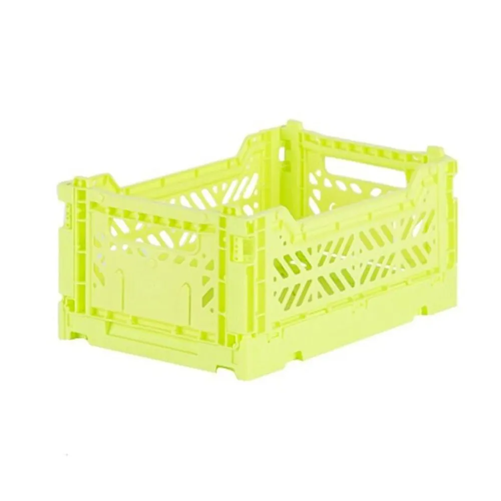 AyKasa Folding Crate - Acid Yellow