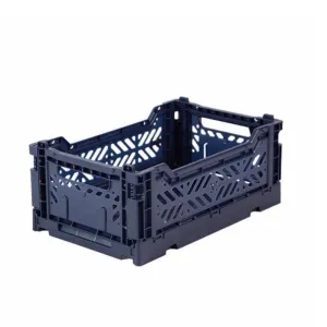 AyKasa Folding Crate - Navy