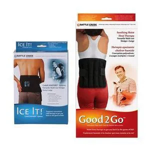 Back Pain Kit with Moist Heat and Cold Therapy