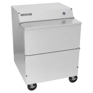 Beverage-Air SMF34HC-1-S 34" Stainless Steel 1 Sided Forced Air Milk Cooler