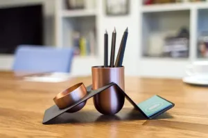 BLANK - Copper Tidy Desk Organizer Kit-Box Design