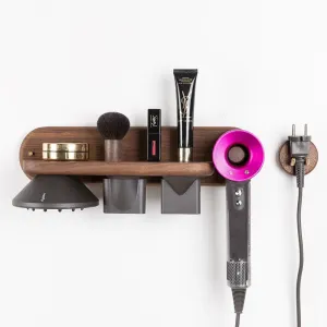 Blow-Out Station Walnut Organizer Rack