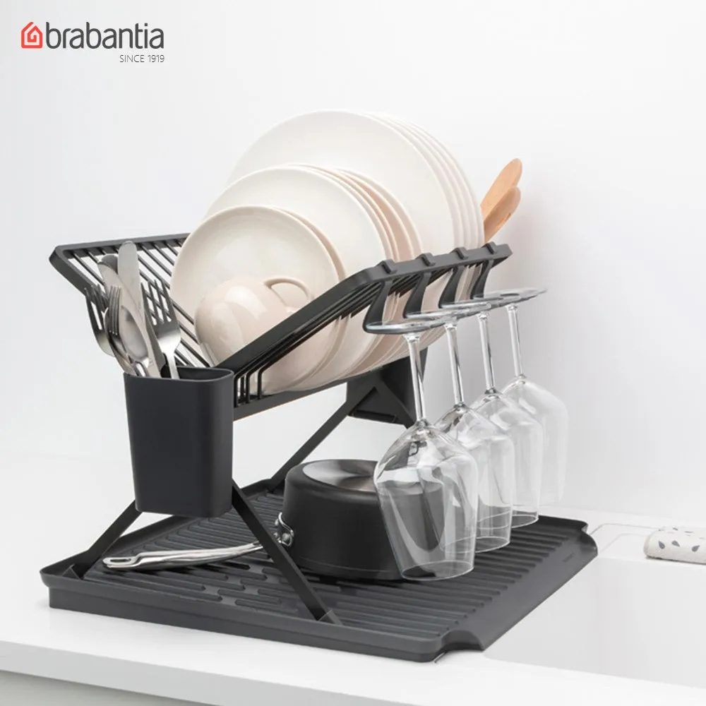 Brabantia SinkSide Foldable Dish Drying Rack, Large