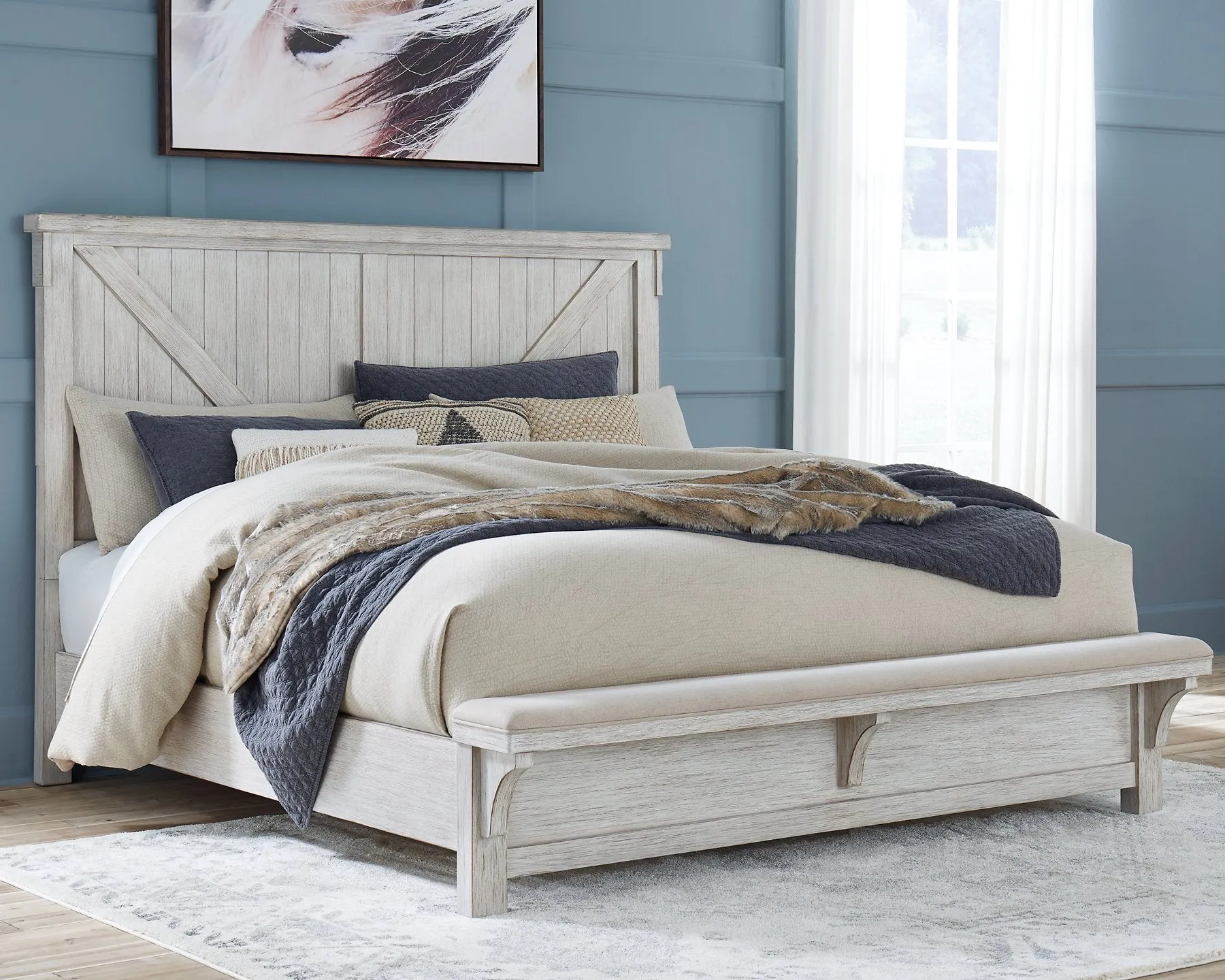 Brashland King Panel Bed