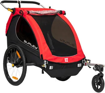 BURLEY Honey Bee Child Trailer - Red