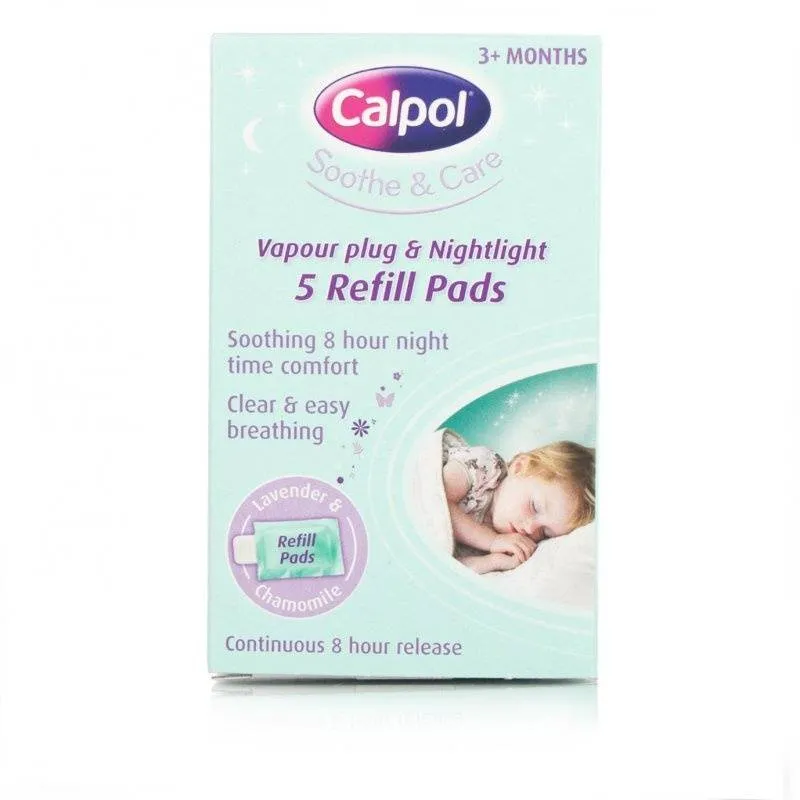 Calpol Vapour Nightlight Refill Pads (5 Refill Pads)