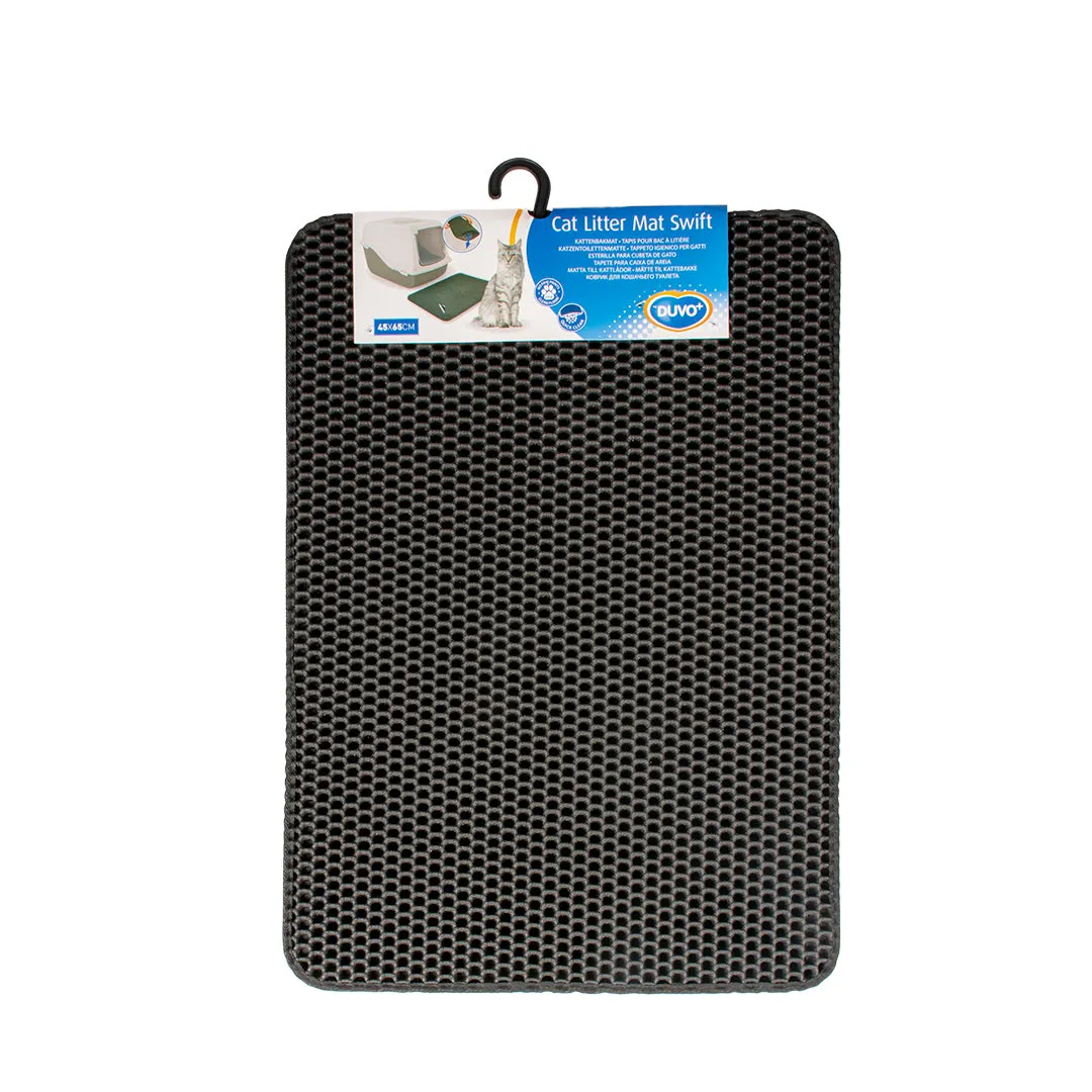 CAT LITTER MAT SWIFT BLACK