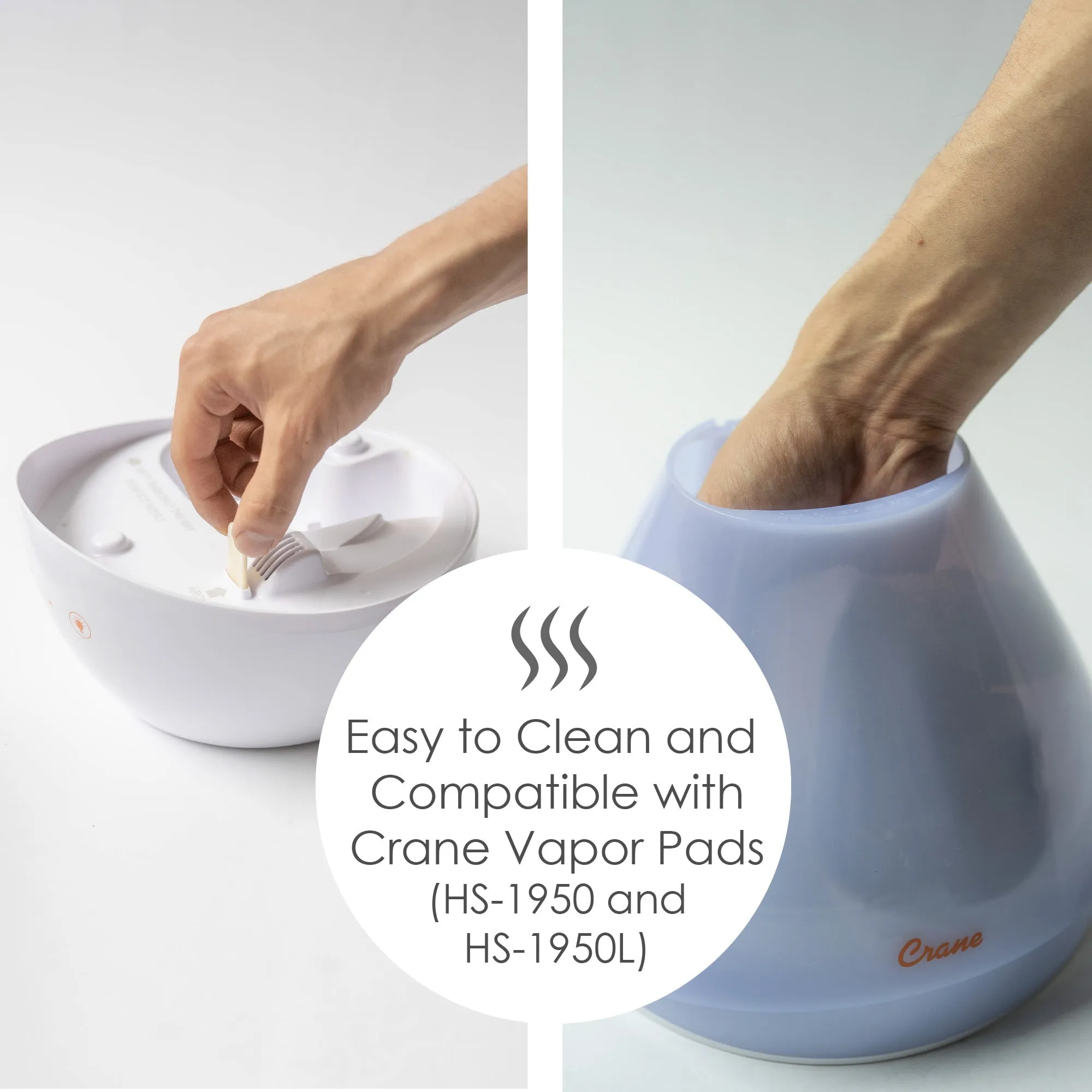 Crane 4 in 1 Top Cool Mist Humidifier With Sound Machine