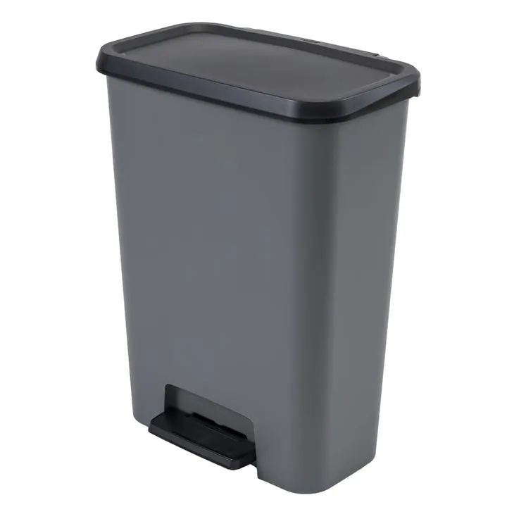 Curver Compatta 50L Duo 23 23L Recycling Bin - Grey