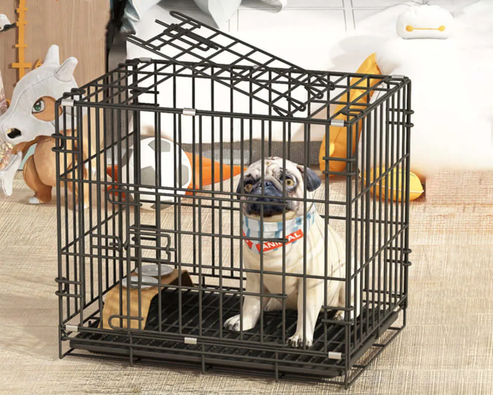 Dog Crate Cage Kennel Metal