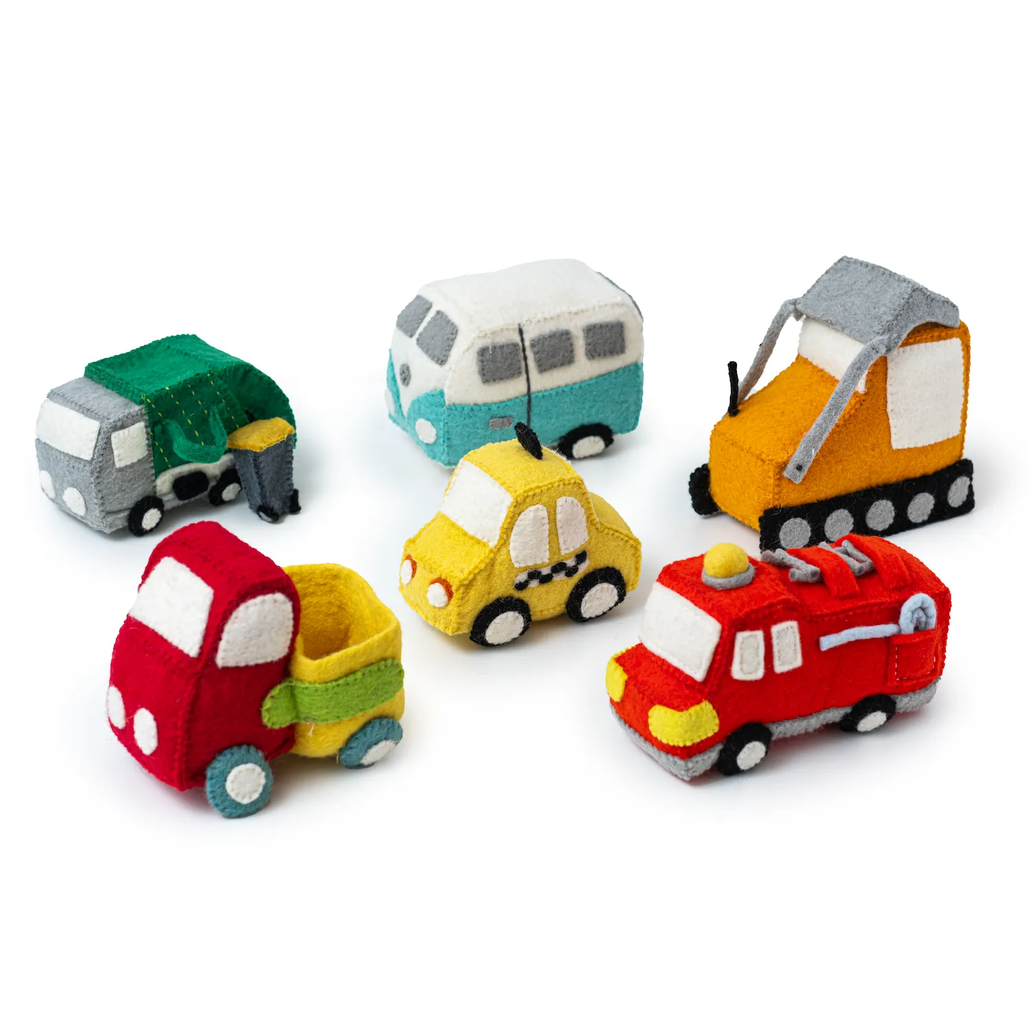 Felt Garbage Truck Toy