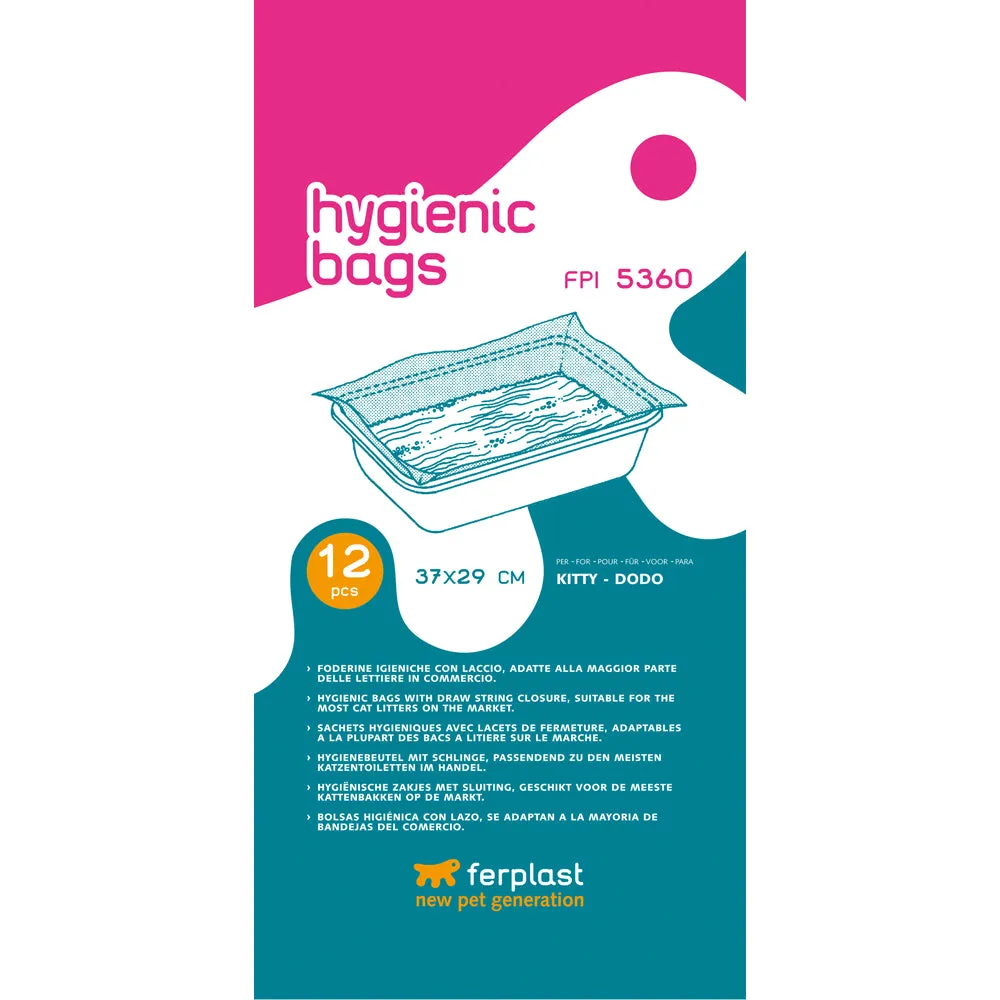 Ferplast Hygienic Litter Bags 12ct