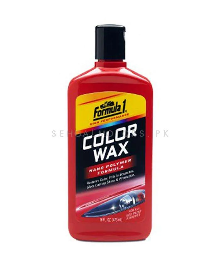 Formula 1 Color Wax - Red 473 ML