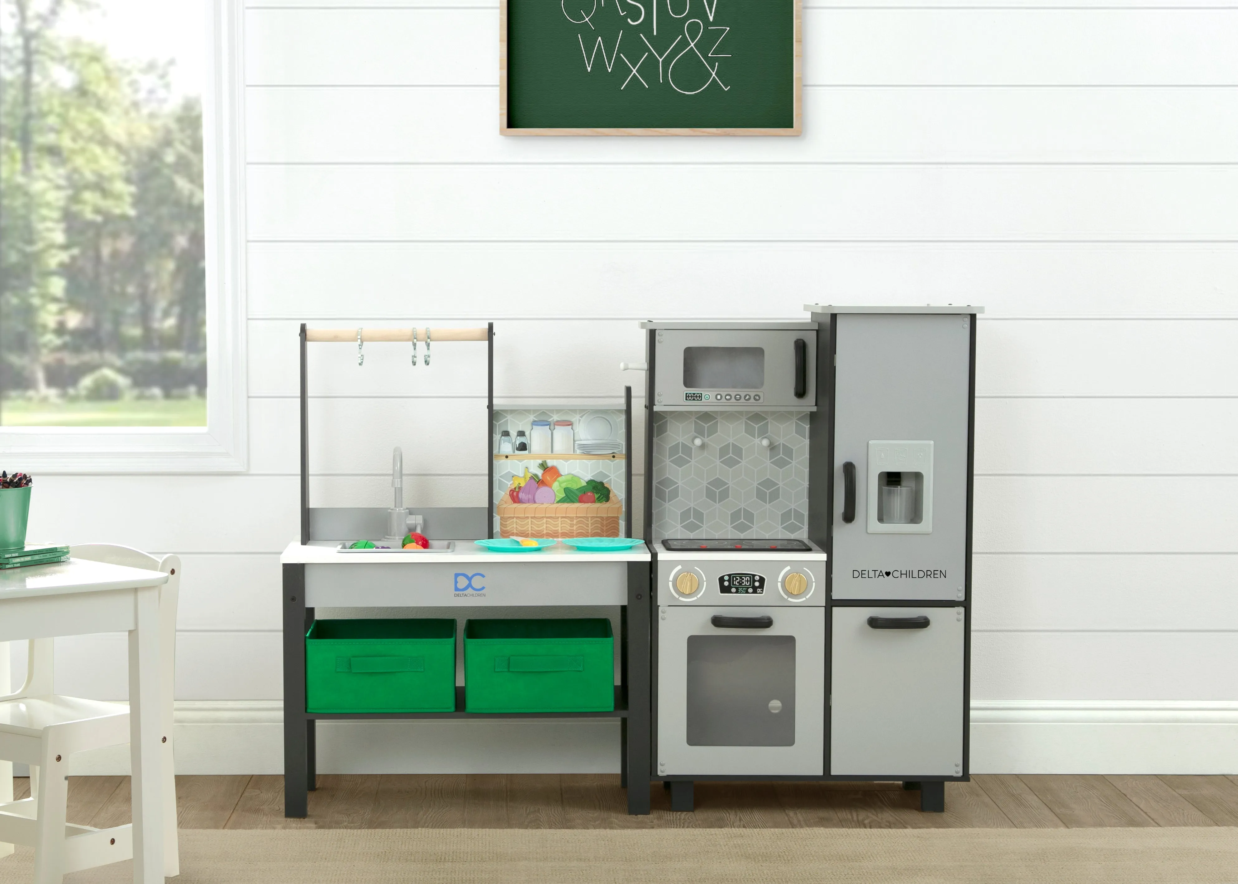 Gourmet All-in-One Corner Play Kitchen