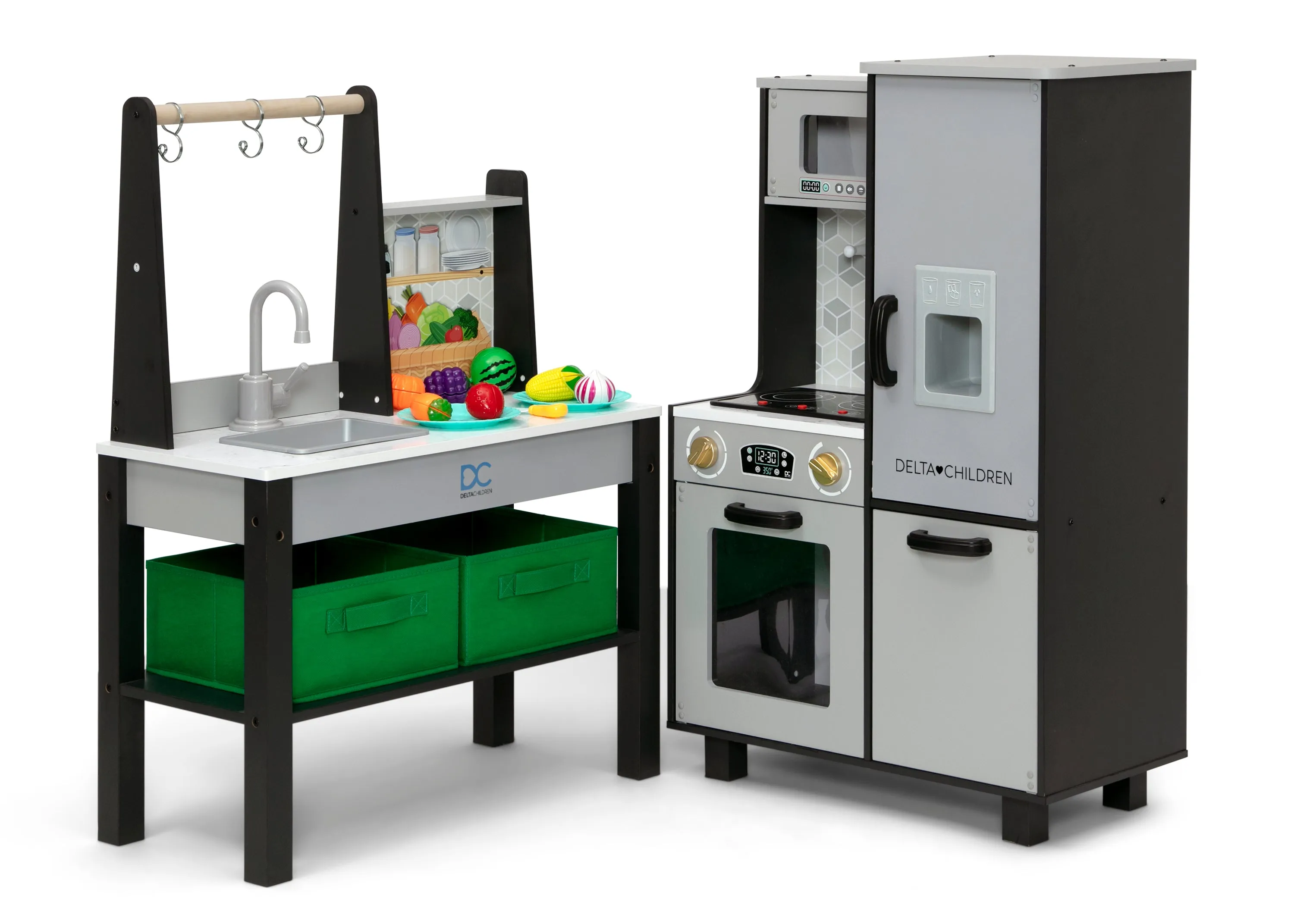 Gourmet All-in-One Corner Play Kitchen