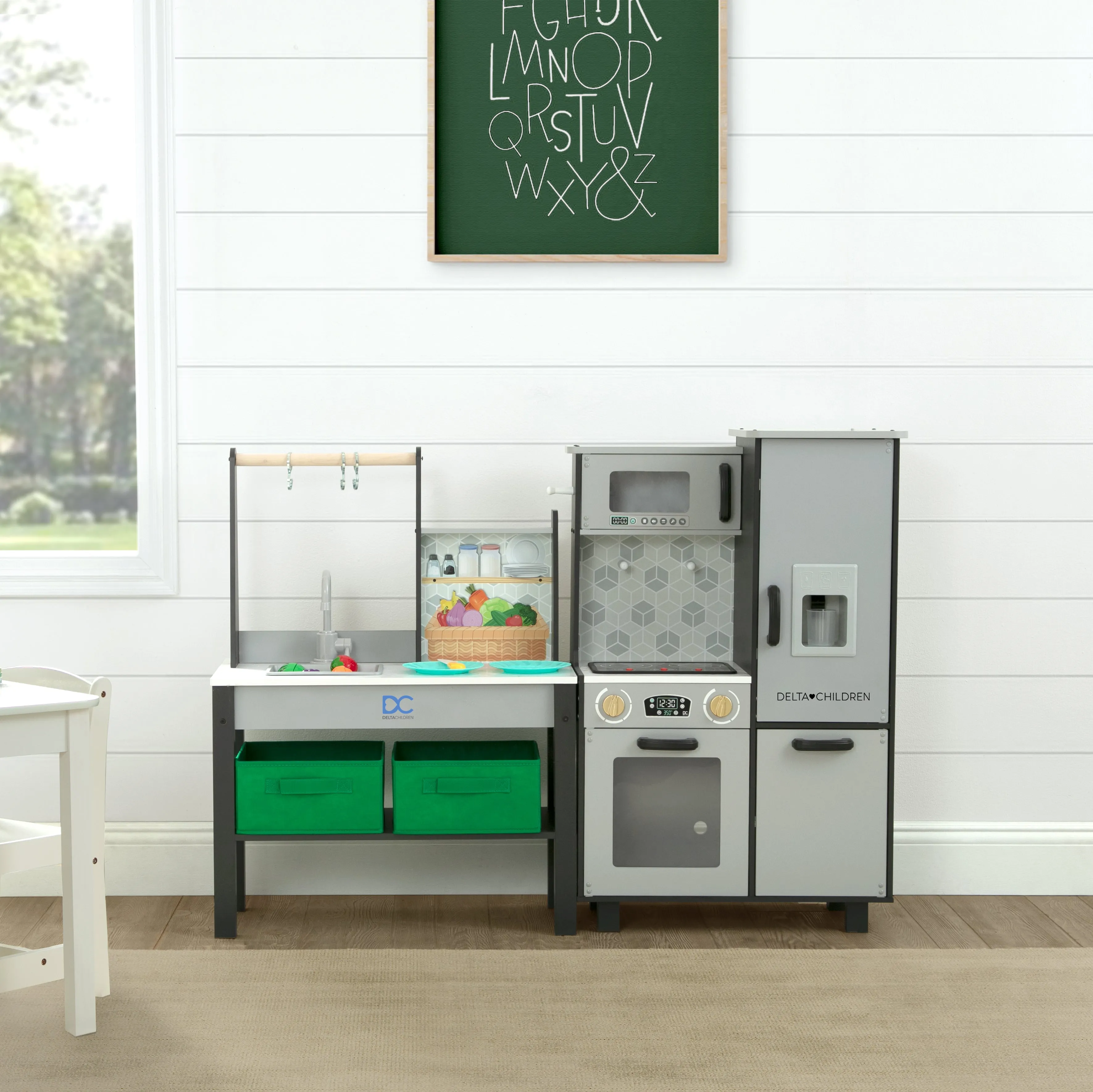 Gourmet All-in-One Corner Play Kitchen