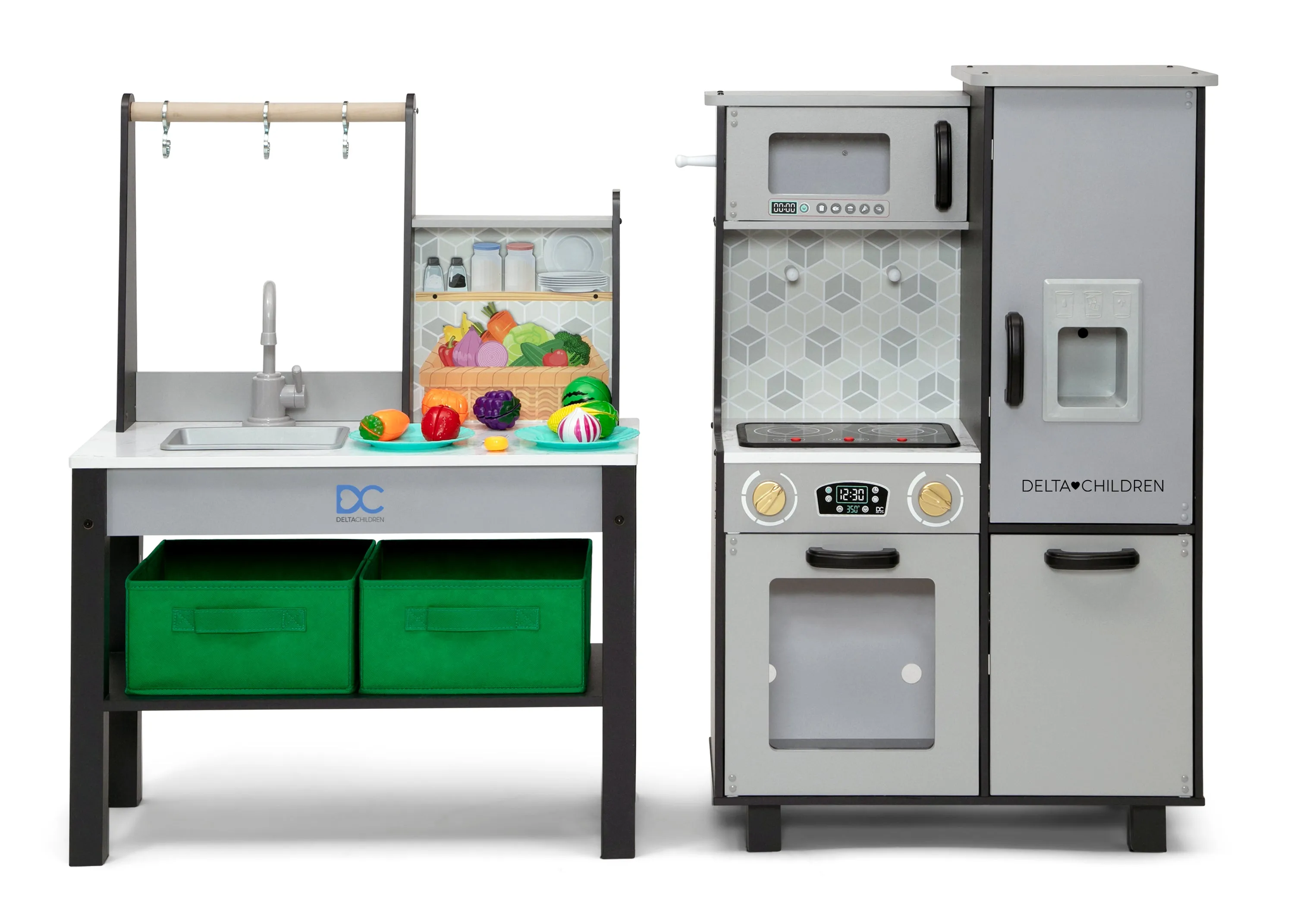 Gourmet All-in-One Corner Play Kitchen