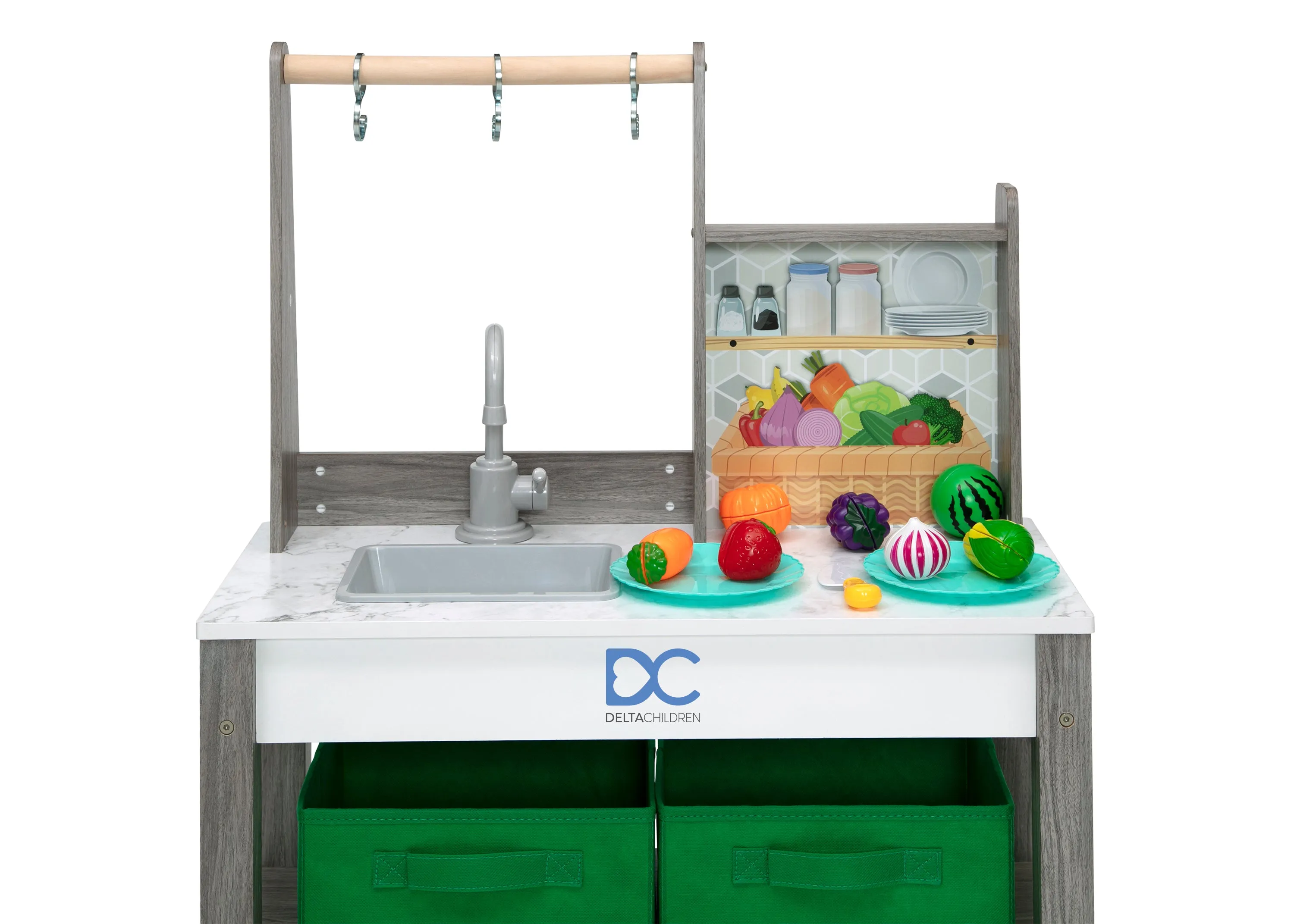 Gourmet All-in-One Corner Play Kitchen