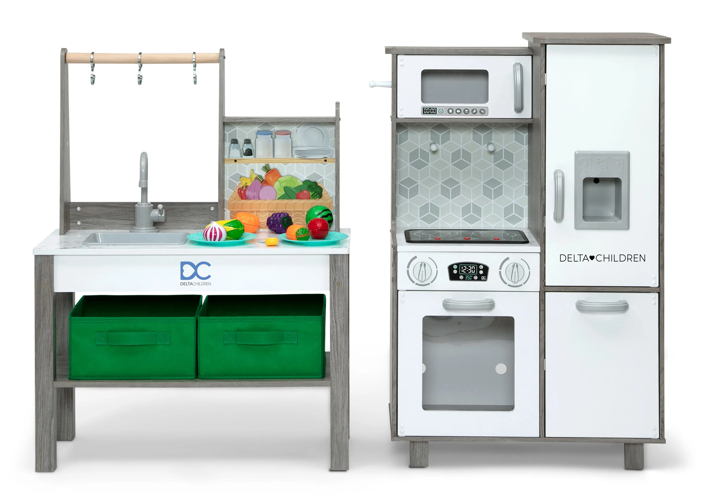 Gourmet All-in-One Corner Play Kitchen