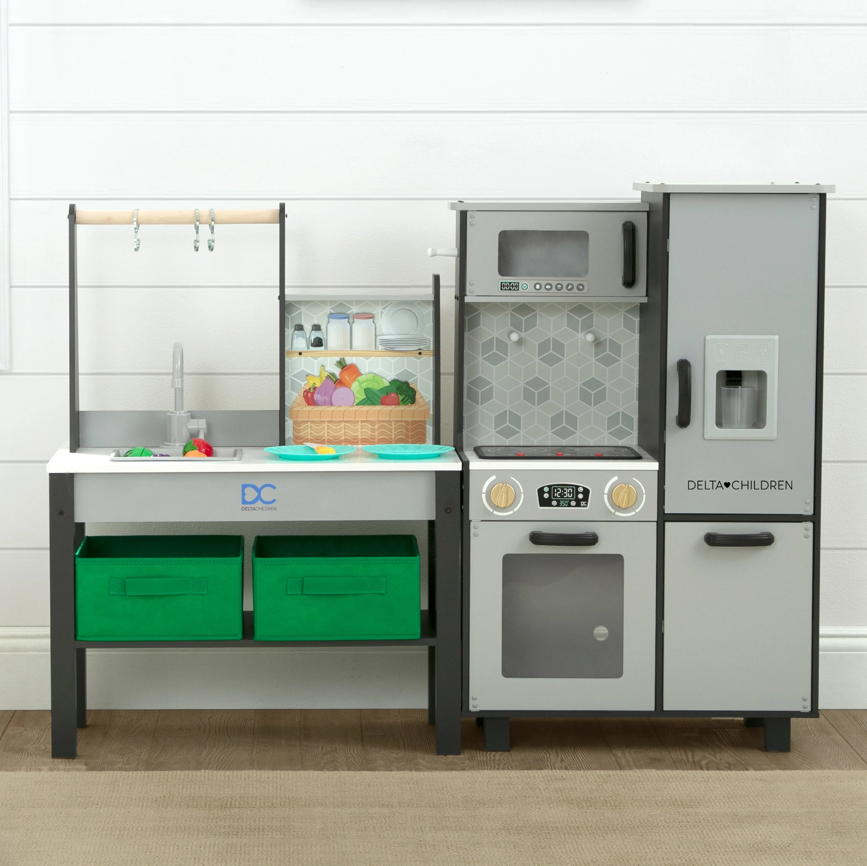 Gourmet All-in-One Corner Play Kitchen