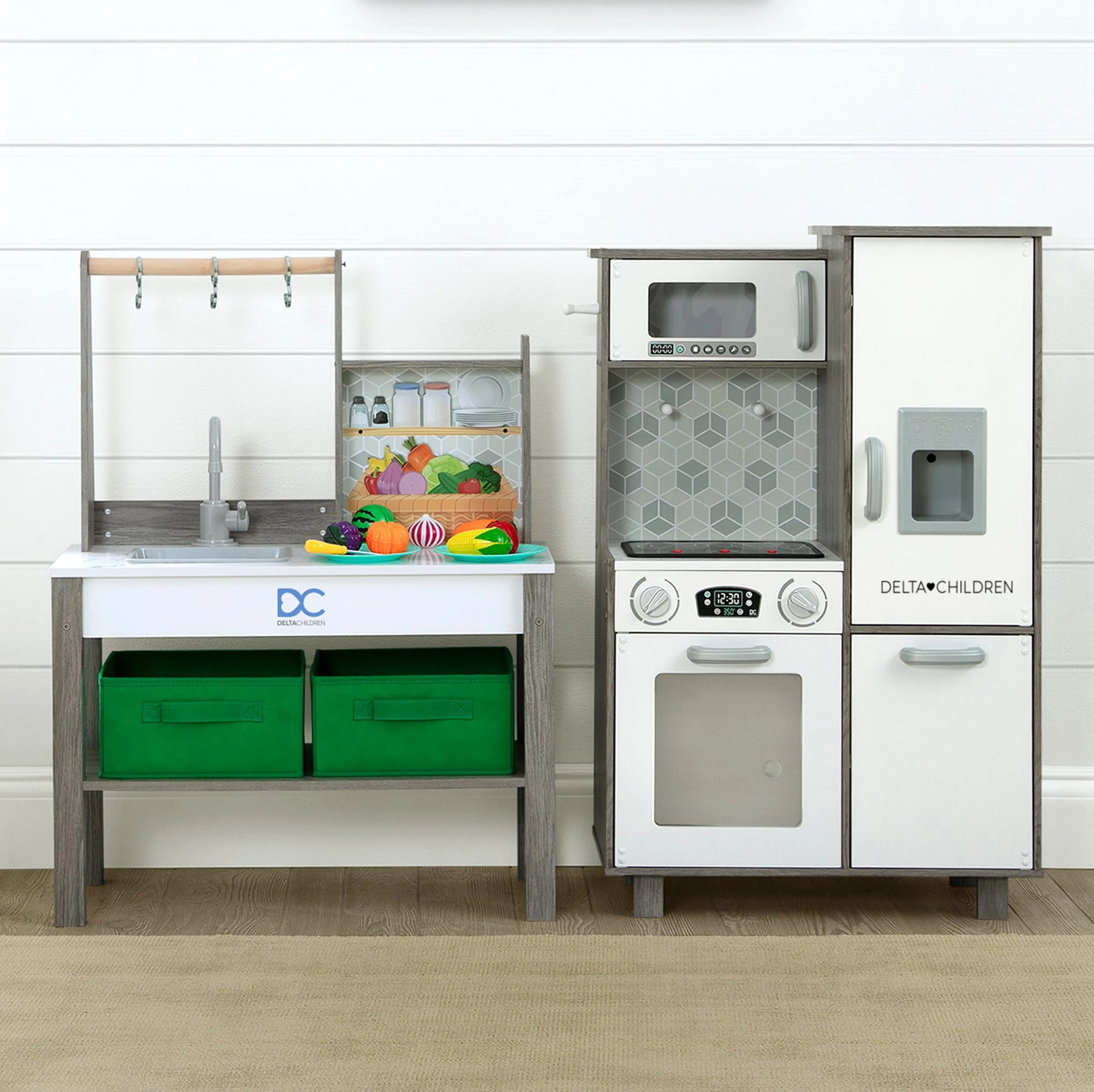 Gourmet All-in-One Corner Play Kitchen