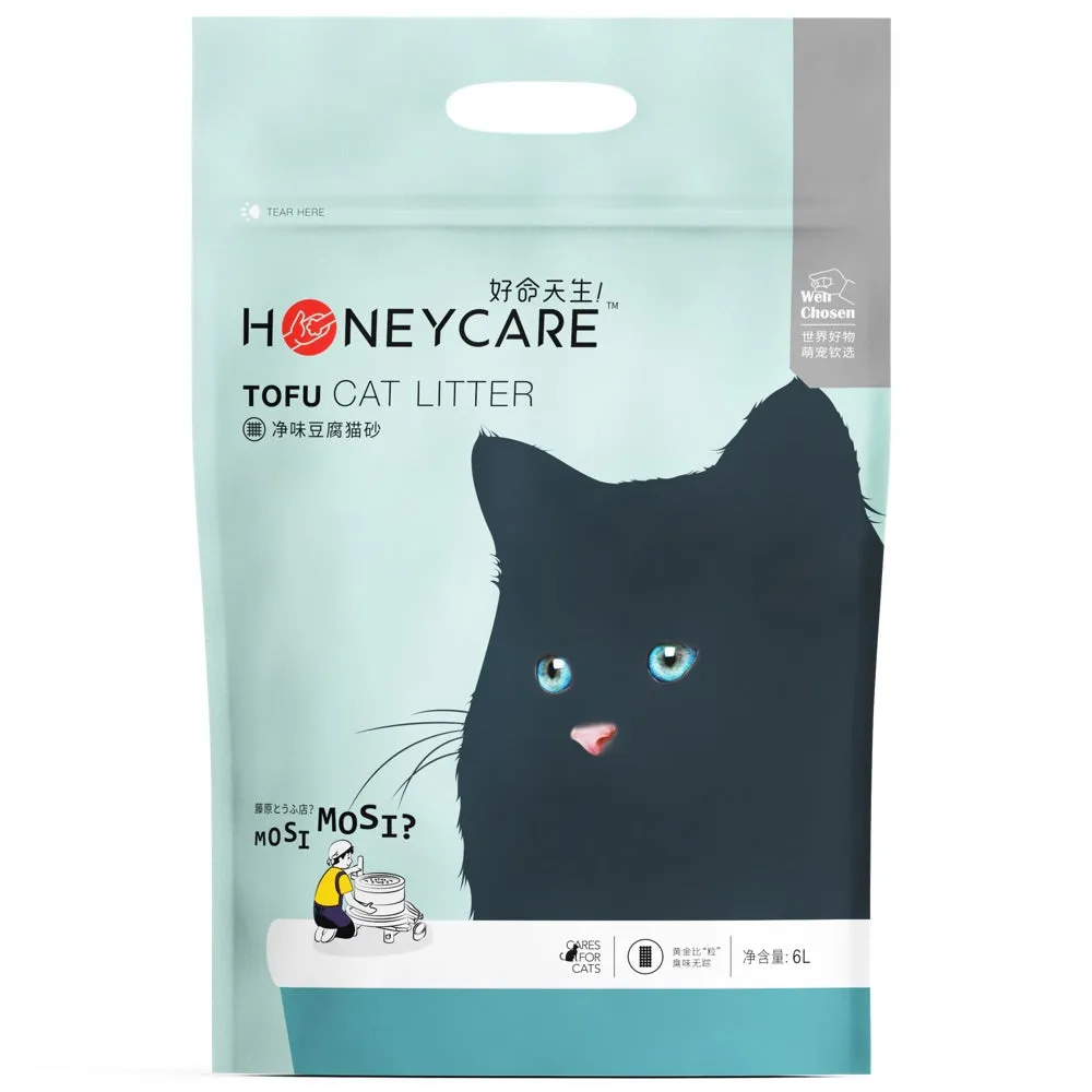 Honey Care Tofu Cat Litter 6L (2.6kg)