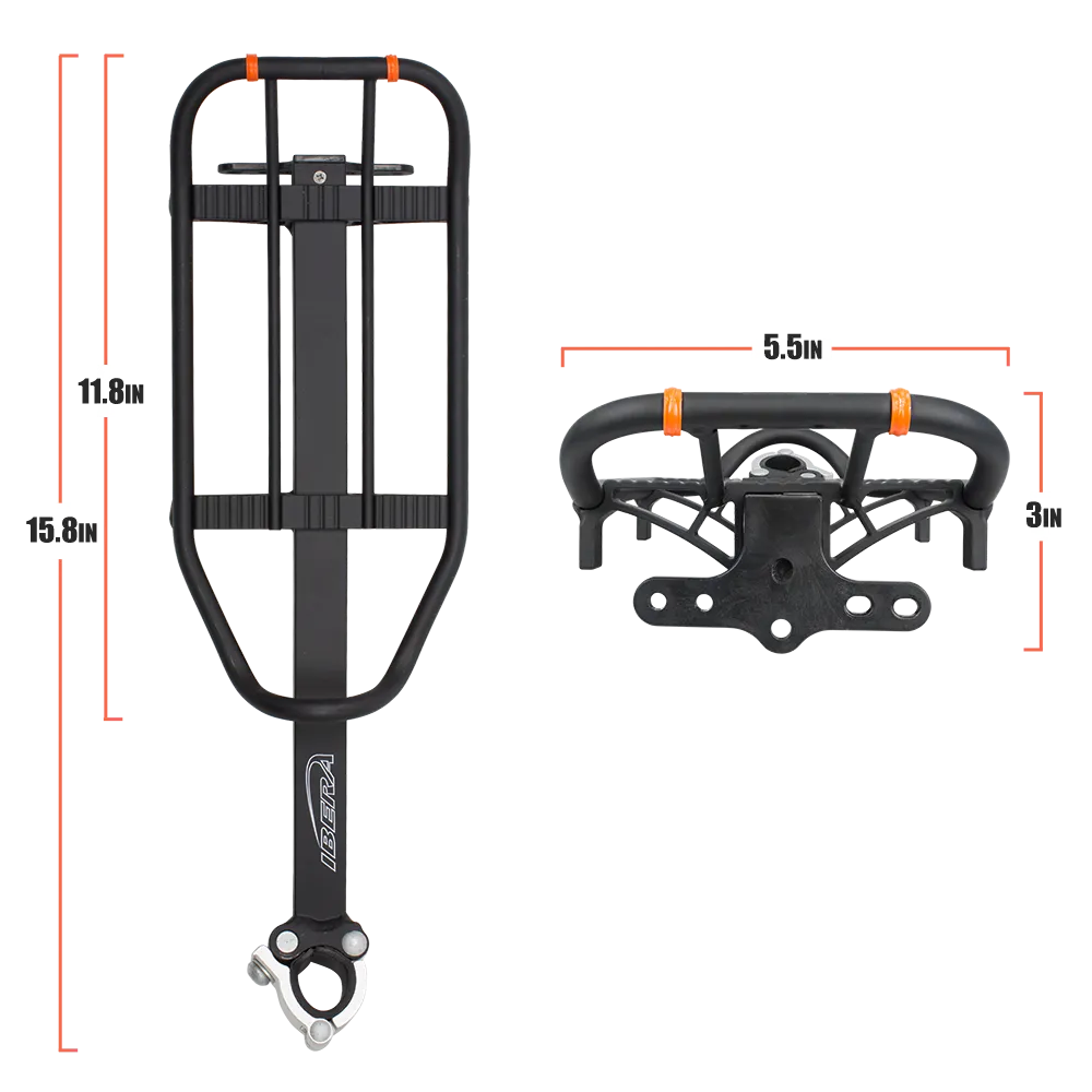 IBERA PakRak Mini Bike Commuter Carrier | IB-RA12/IB-RA6