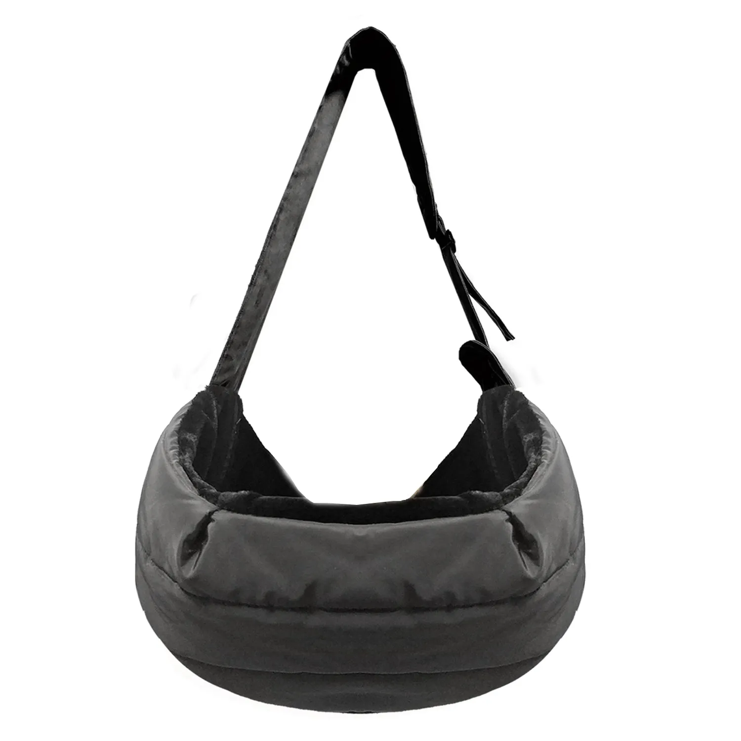 iris faux fur sling carrier