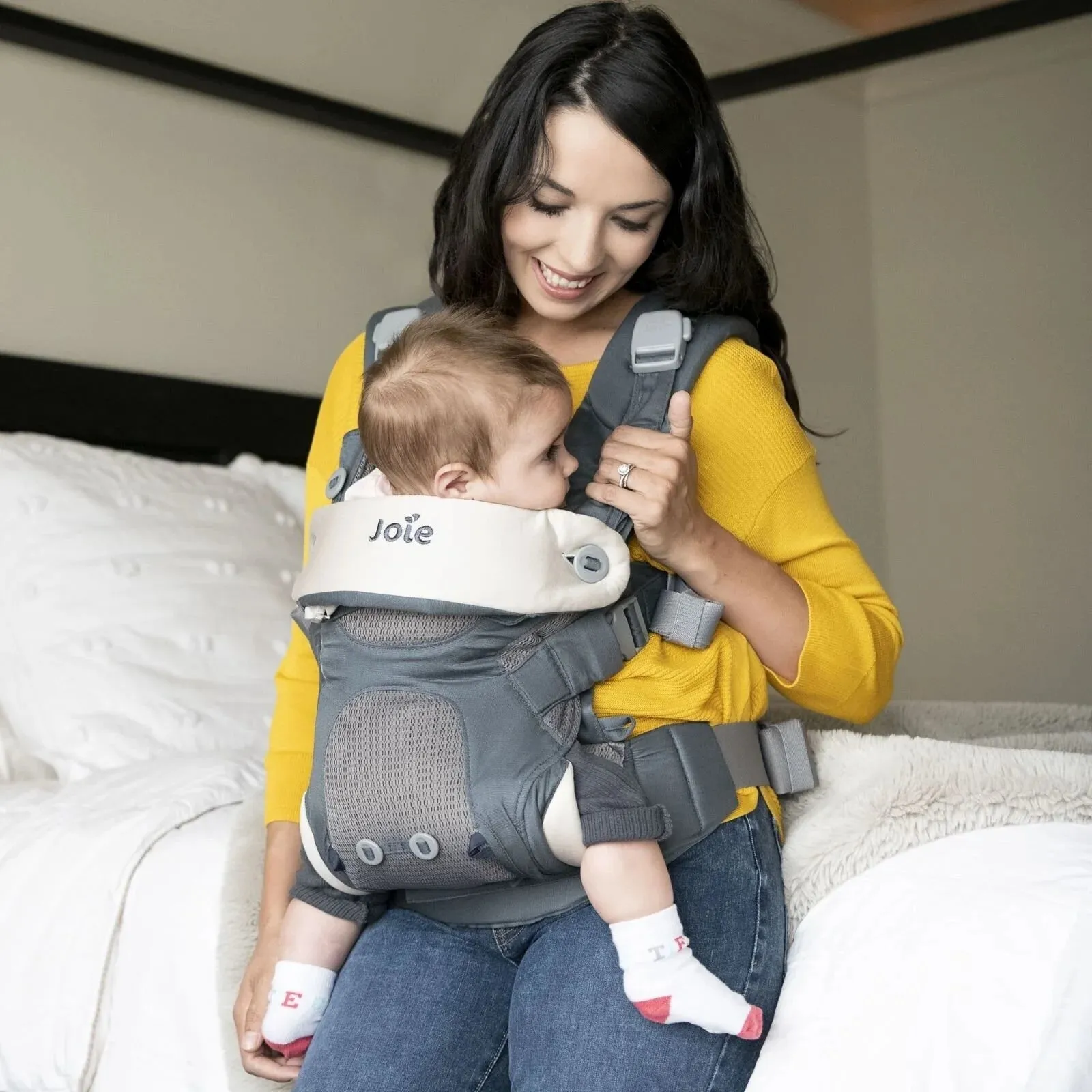 Joie Savvy Baby Carrier - Black Pepper