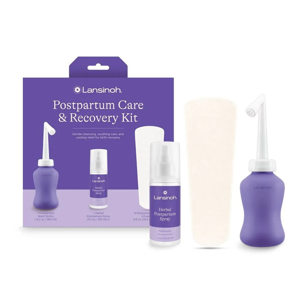 Lansinoh Postpartum Care and Recovery Kit - 8pc