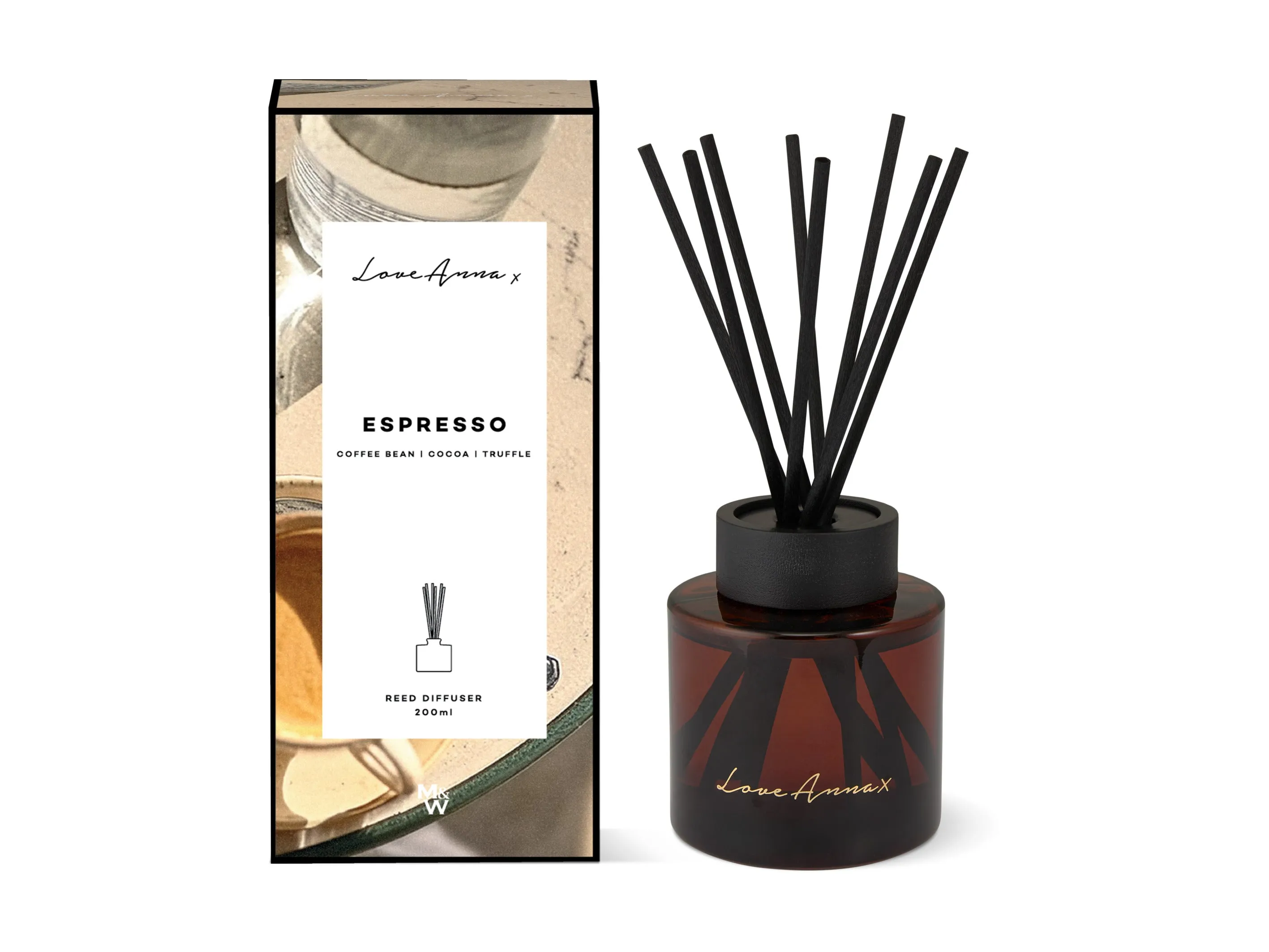 Love Anna x Botanika Kitchen Delights Diffuser 200ml - Expresso