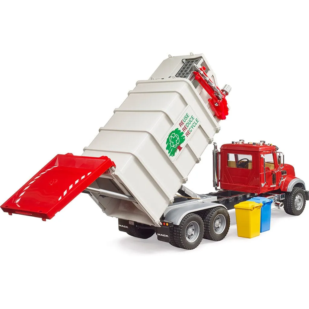 Mack Granite Side Loading Garbage Truck