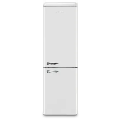 Marathon ERFF111W Epic 11 cu.ft. White Retro Bottom Mount Frost Free Refrigerator