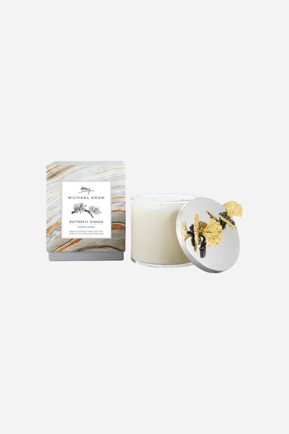 Michael Aram Butterfly Ginkgo Candle