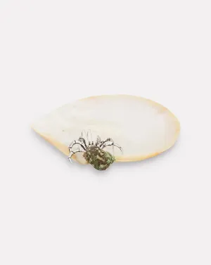 Mother Of Pearl Hermit Crab Plate