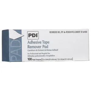 PDI Adhesive Tape Remover Pad, 1-1/4" x 2-3/5"