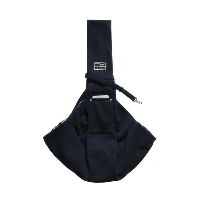 Pet Carrier Shoulder Bag Sling Tote Pouch