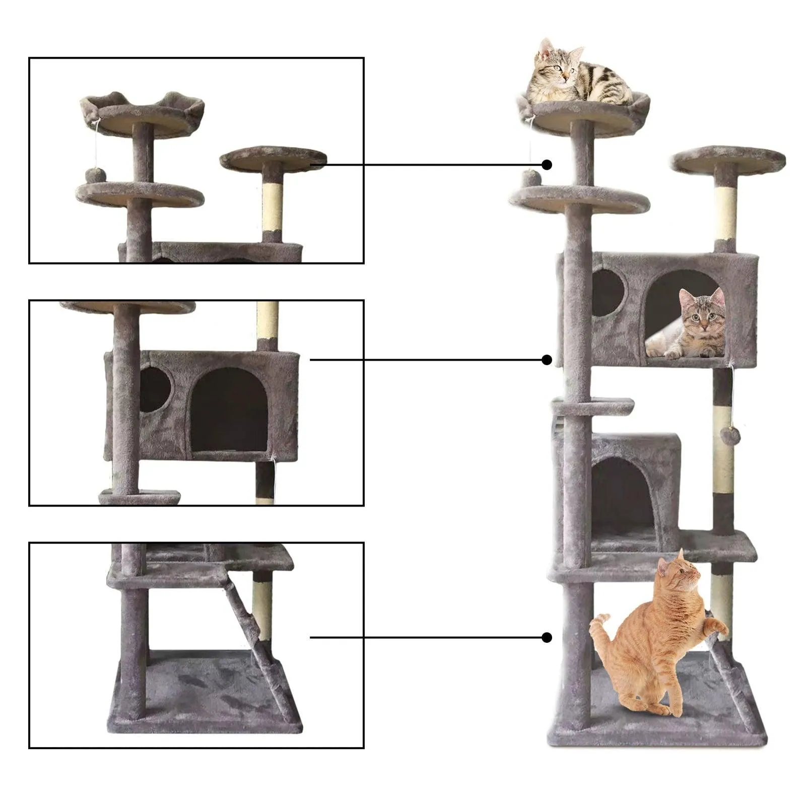 SG Traders™ Cat Tree Tower