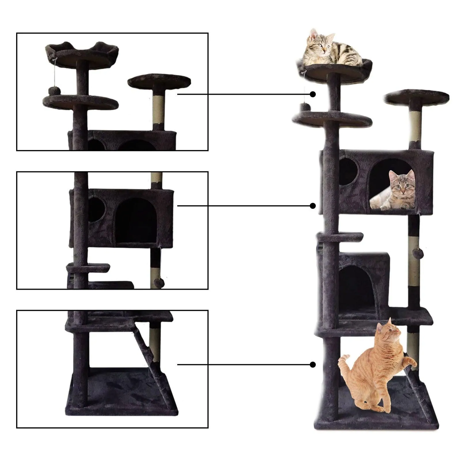 SG Traders™ Cat Tree Tower