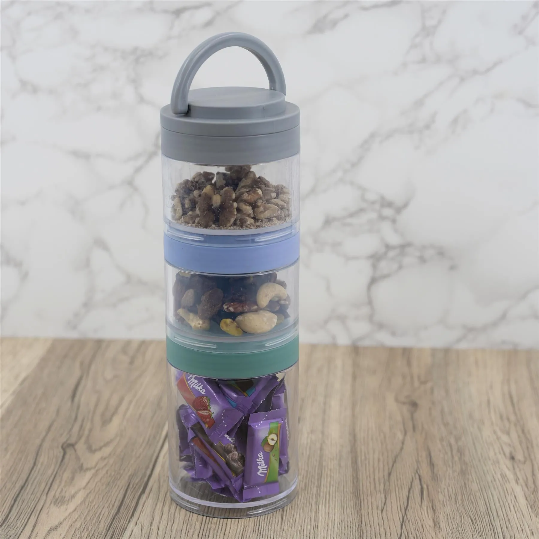 Stackable Tower Snack Food Container